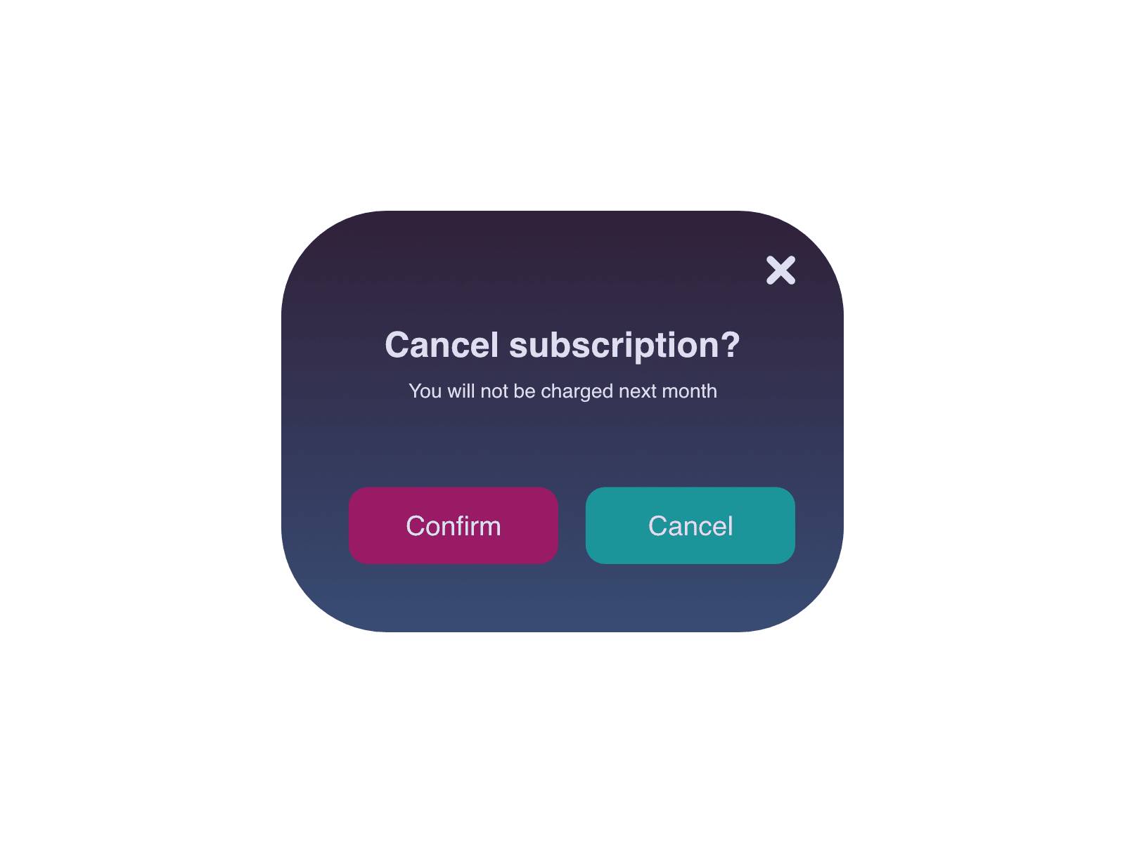 Daily UI Challenge #9
