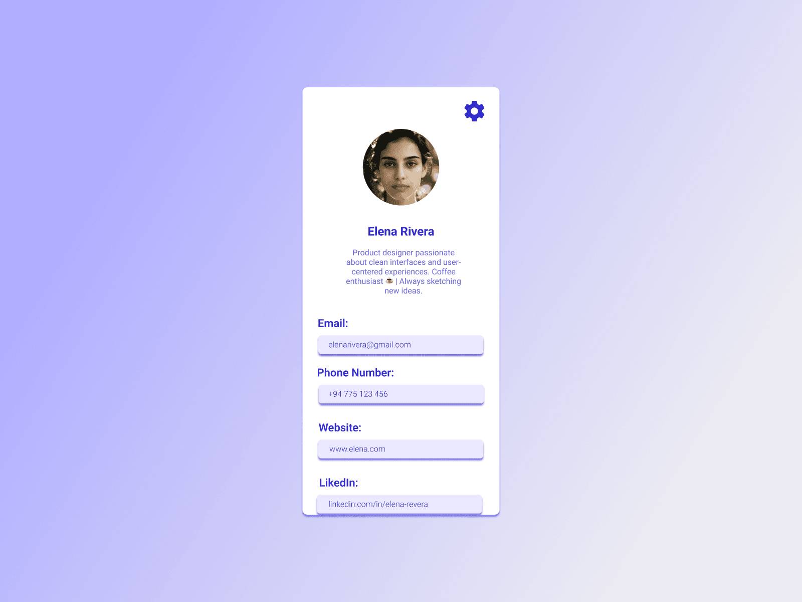 Daily UI Challenge #10