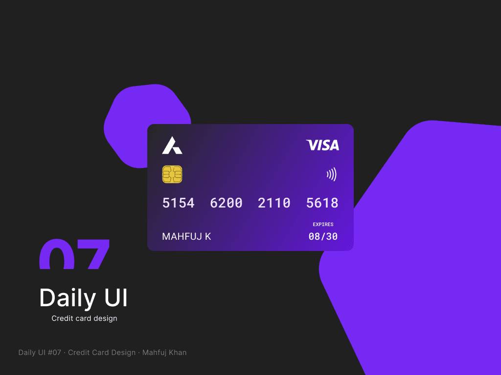 Daily UI Challenge #7