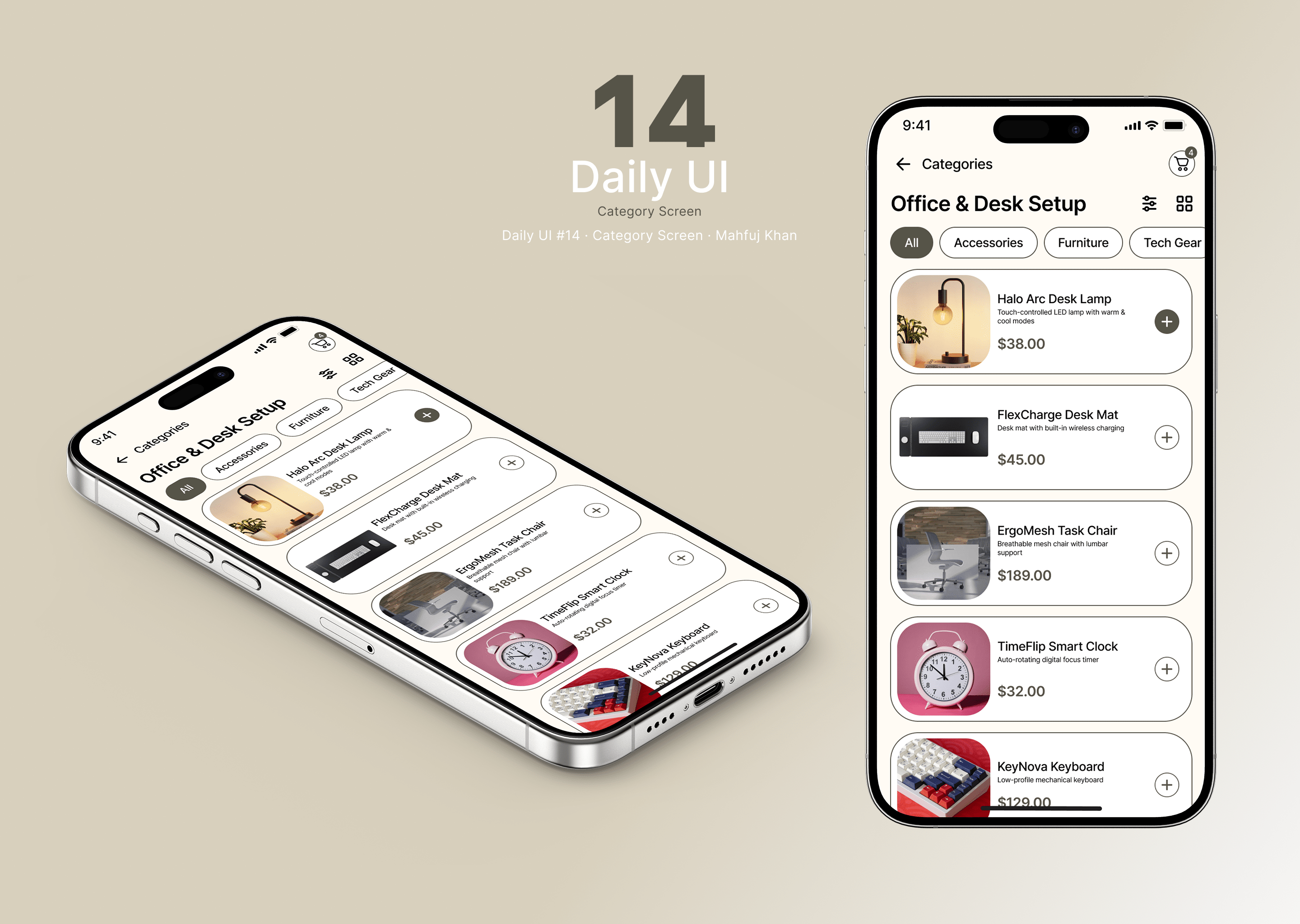 Daily UI Challenge #14