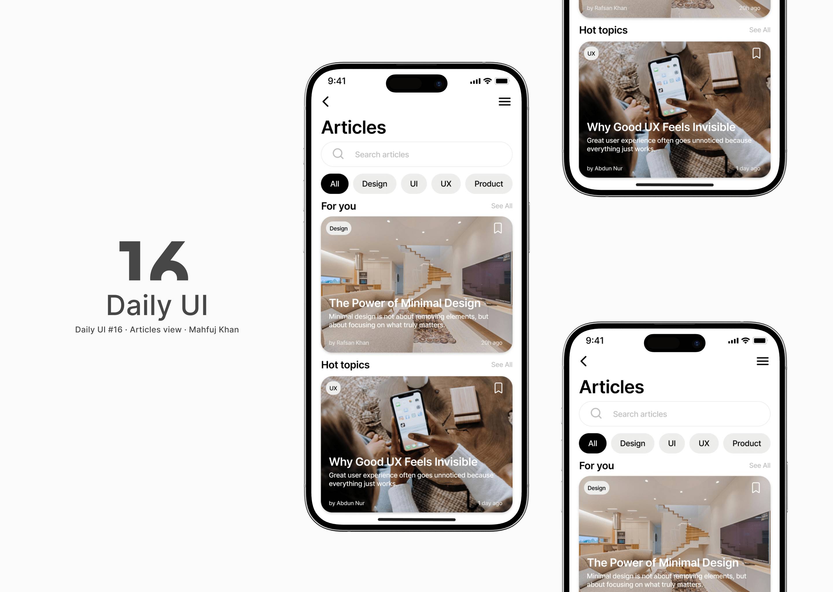 Daily UI Challenge #16