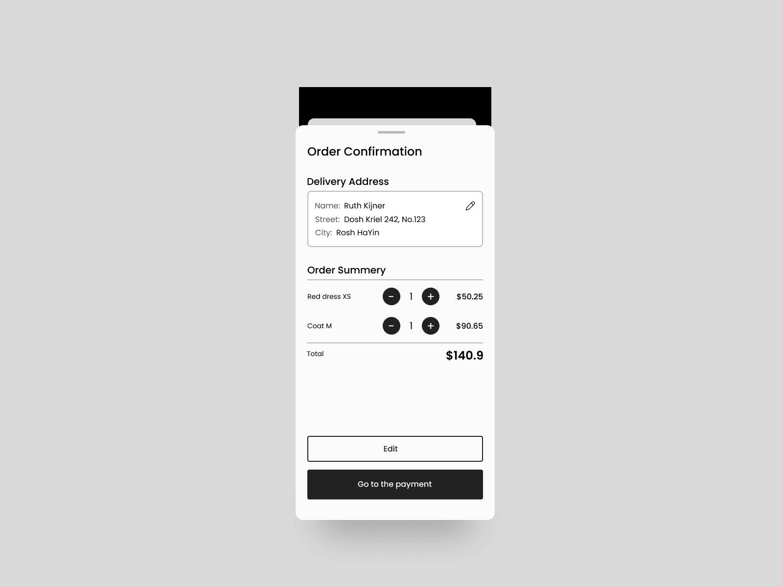 Daily UI Challenge #50