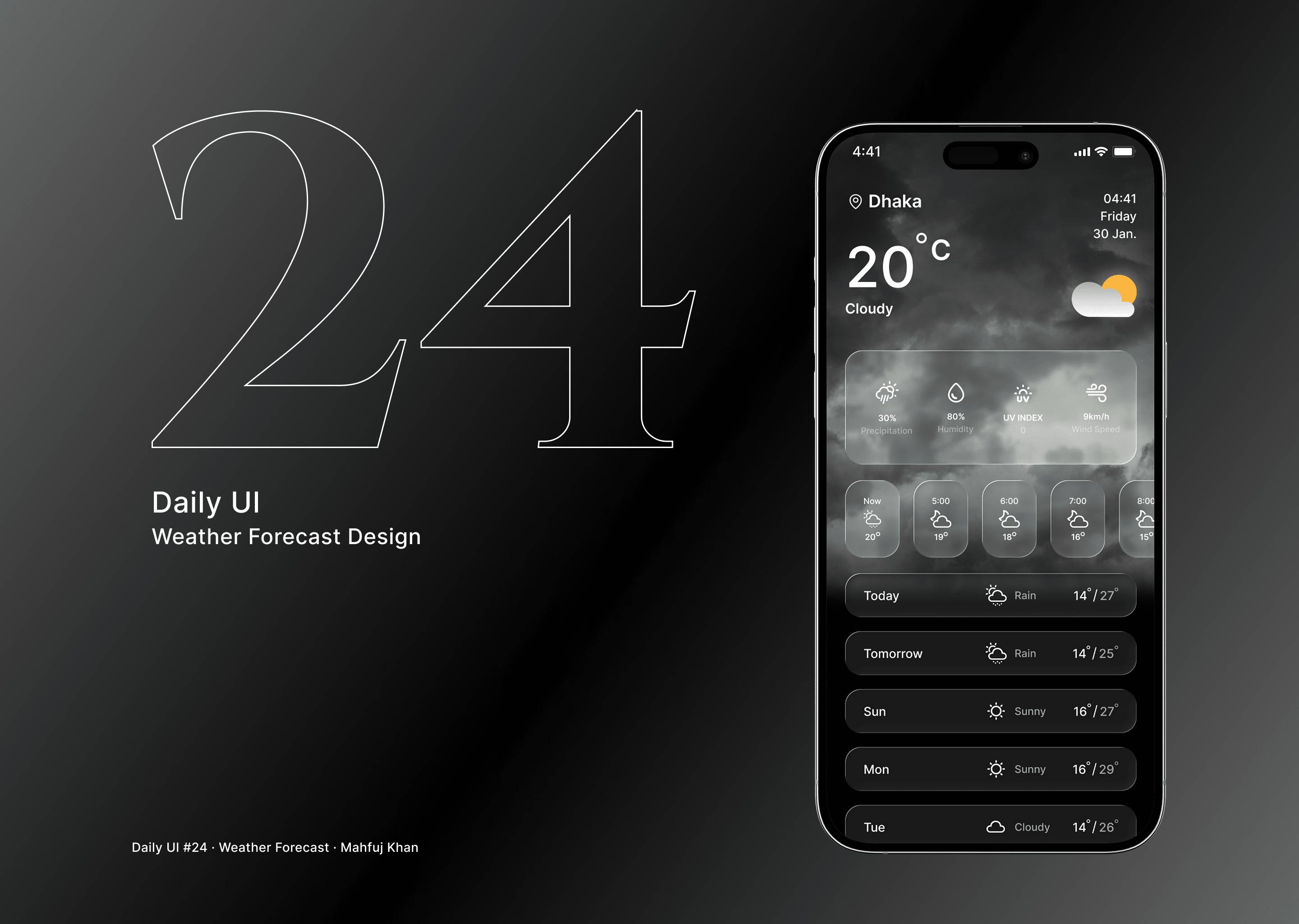 Daily UI Challenge #24