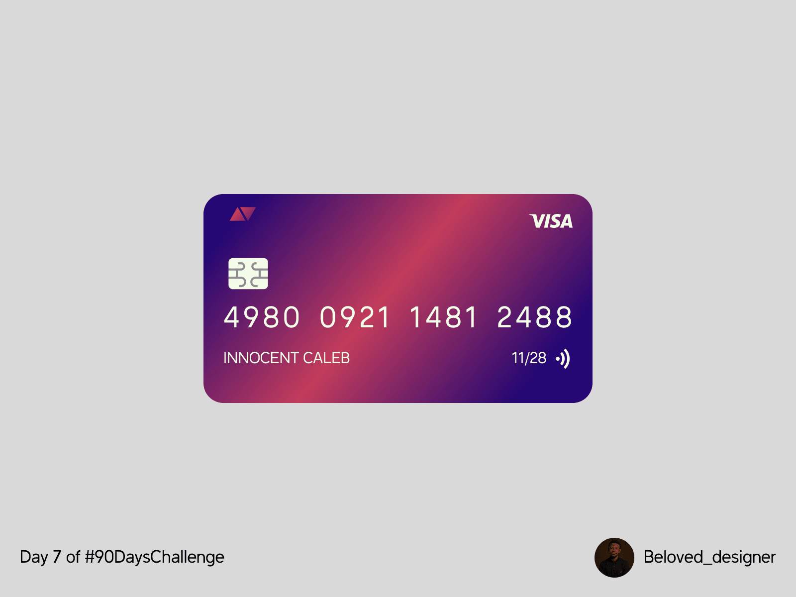 Daily UI Challenge #7