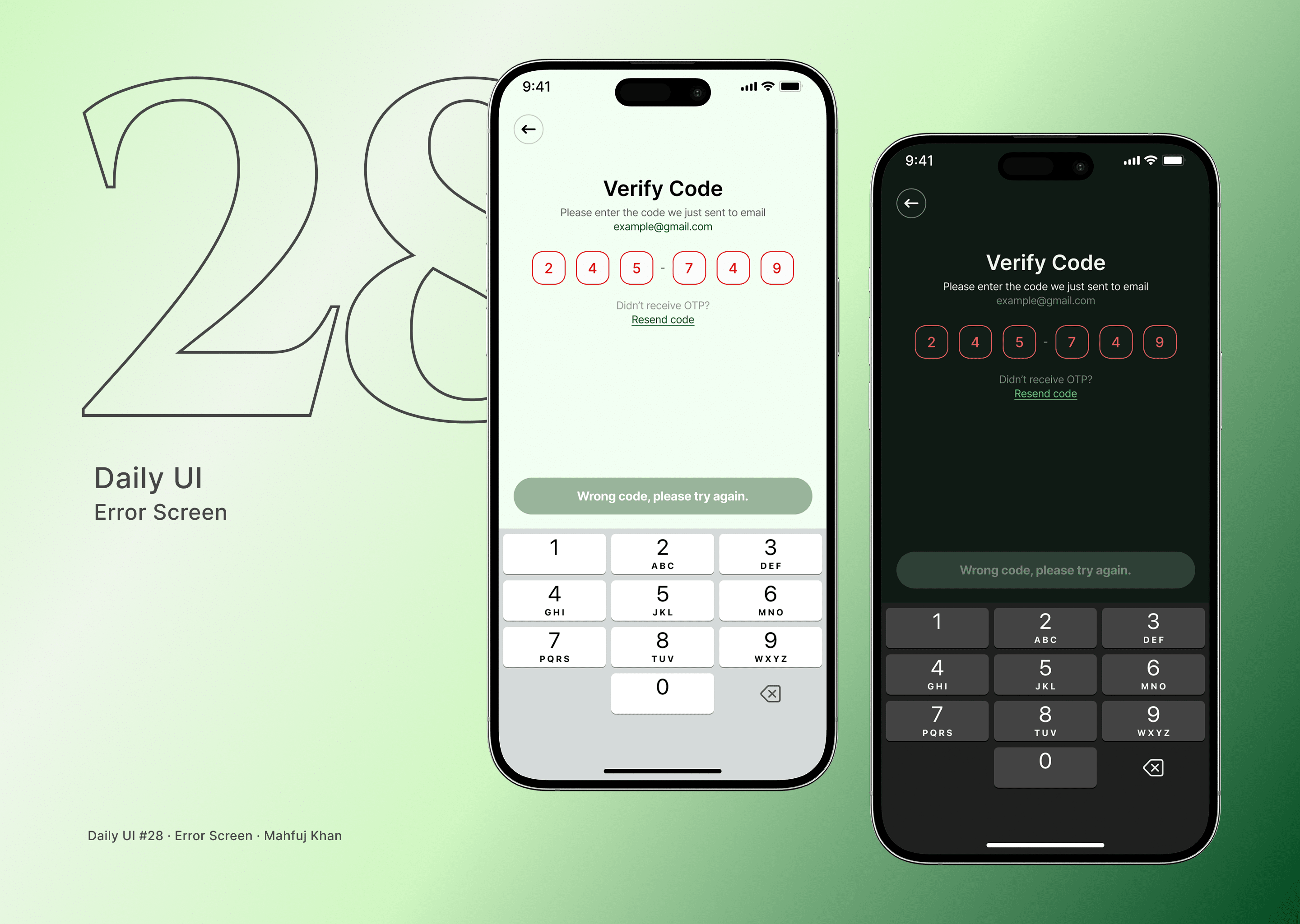 Daily UI Challenge #28