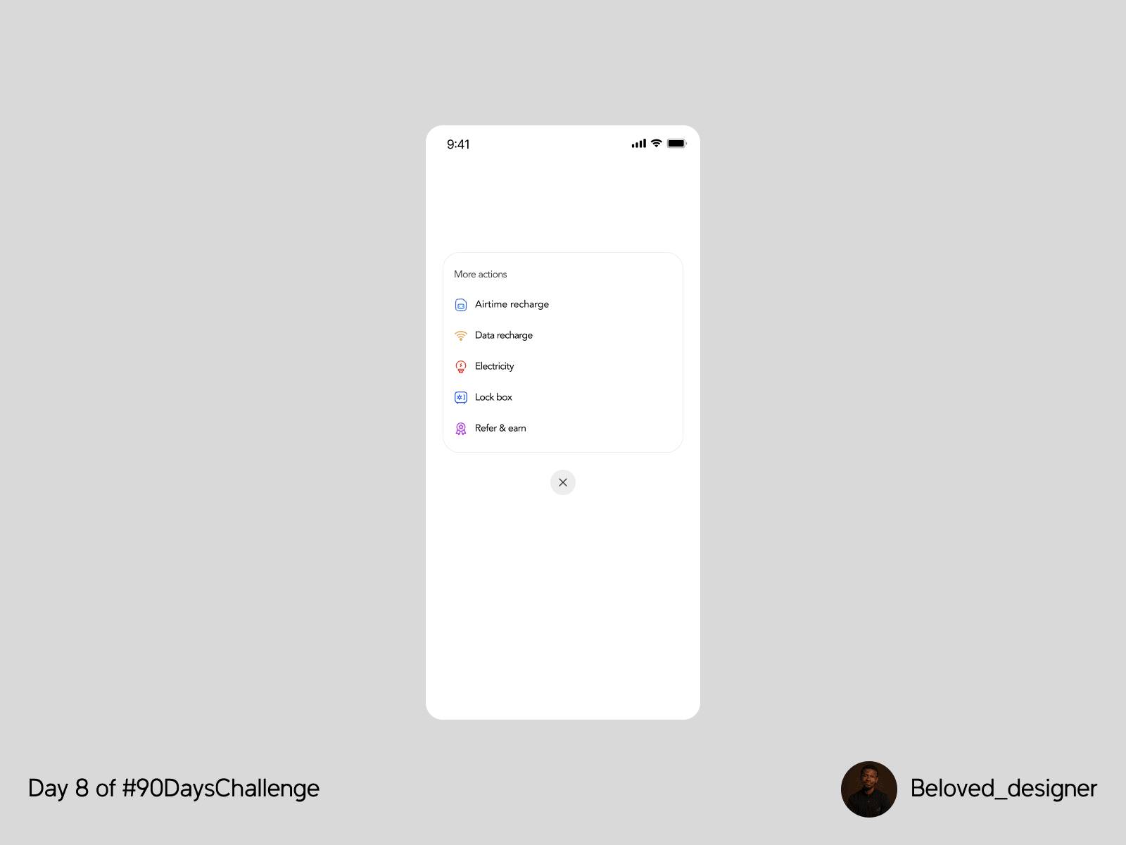 Daily UI Challenge #8
