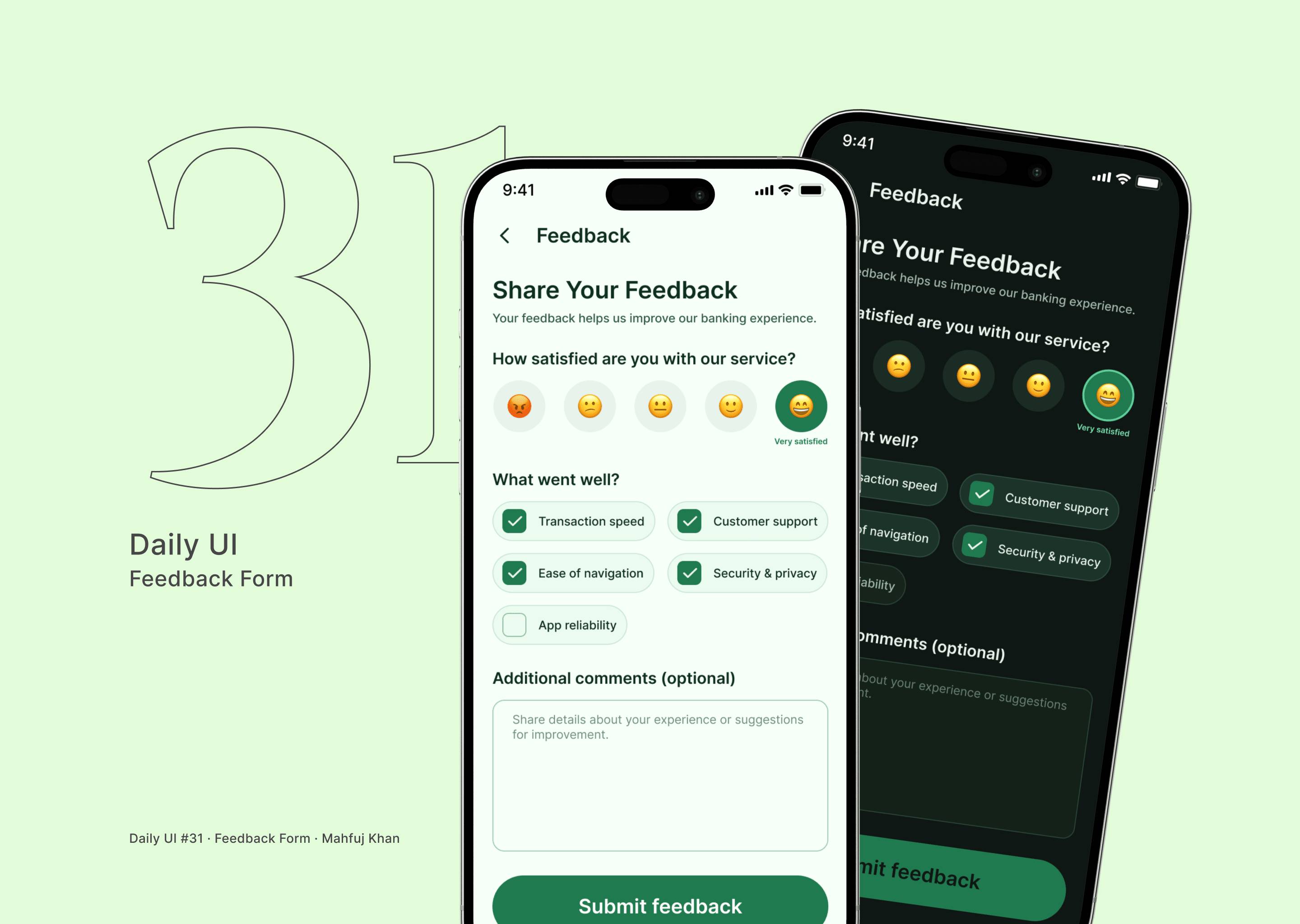 Daily UI Challenge #31