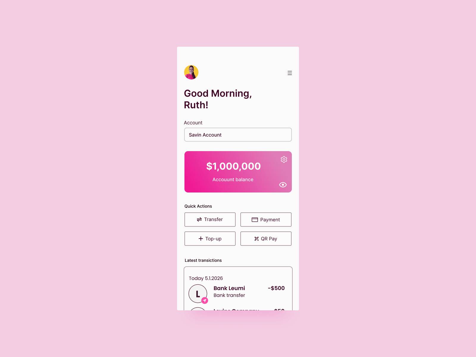 Daily UI Challenge #56