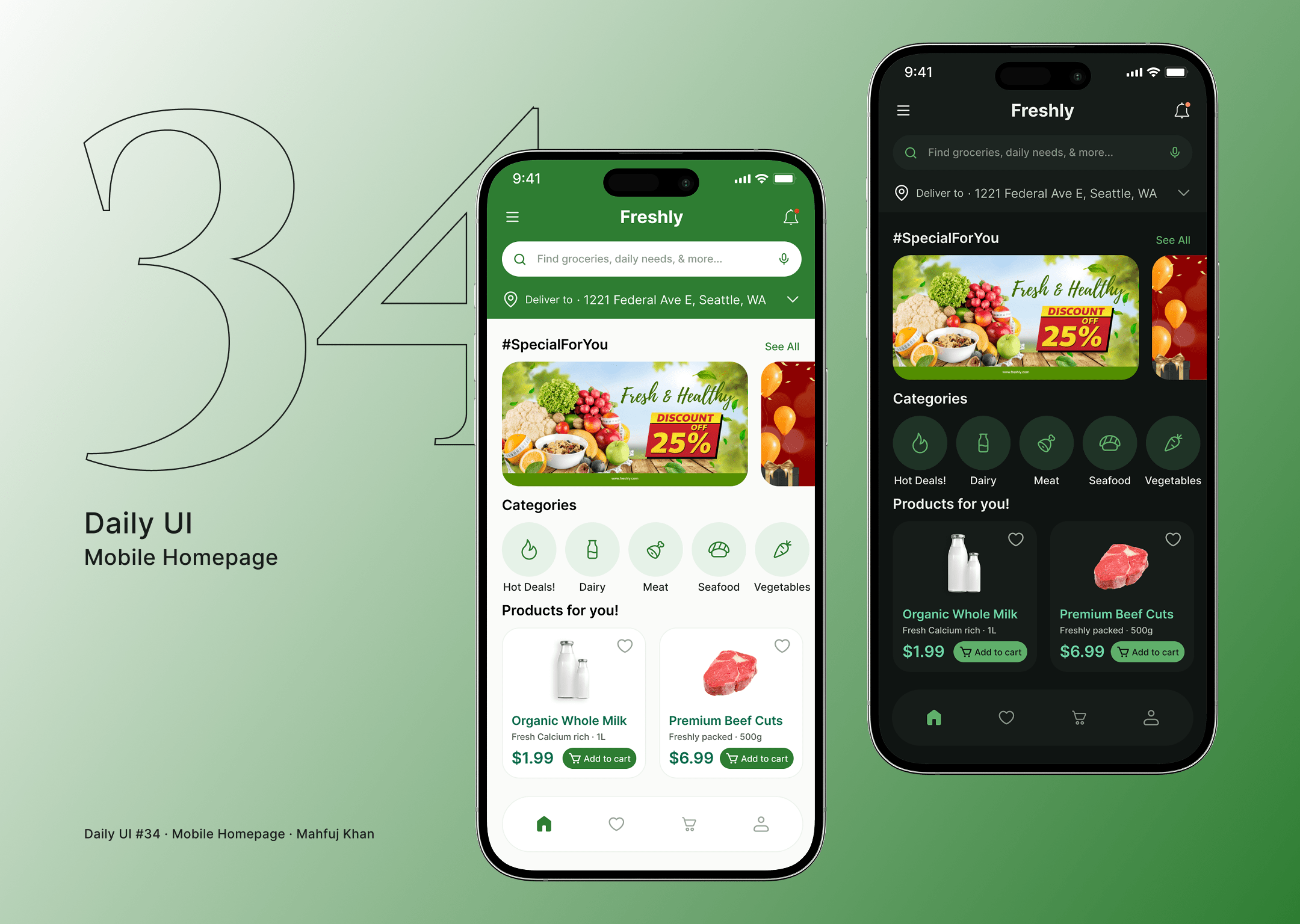 Daily UI Challenge #34