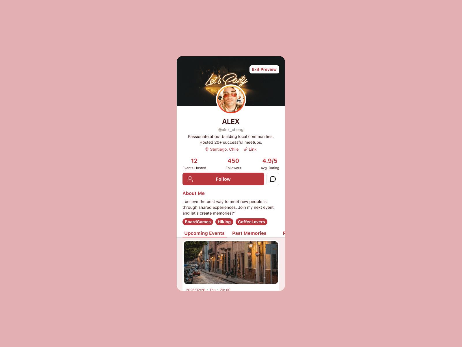 Daily UI Challenge #10