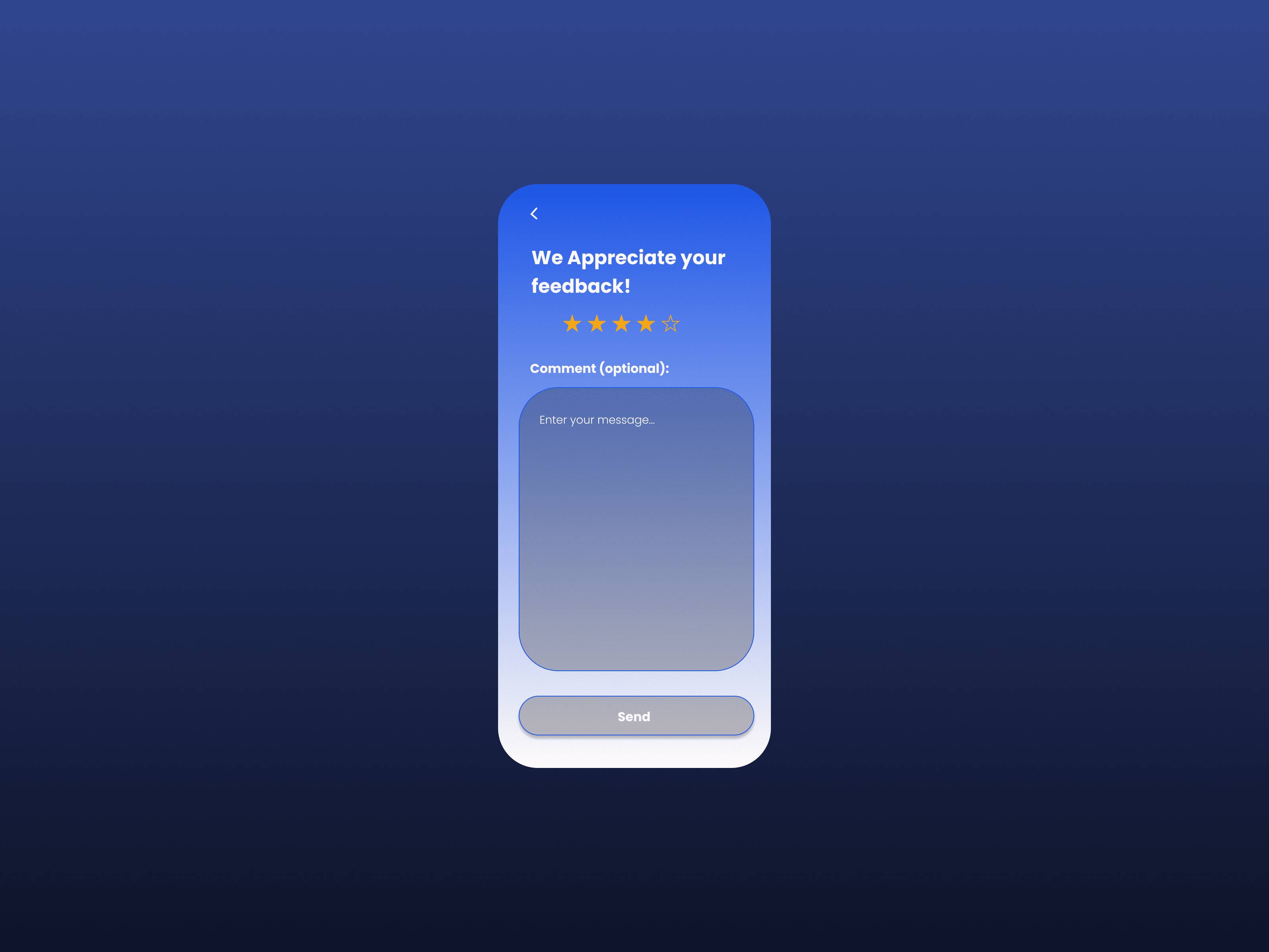 Daily UI Challenge #31