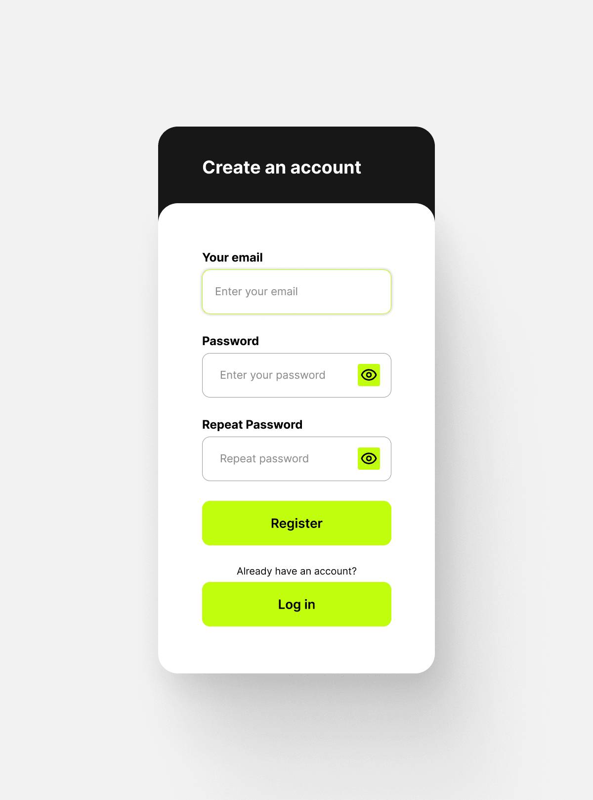 Daily UI Challenge #4