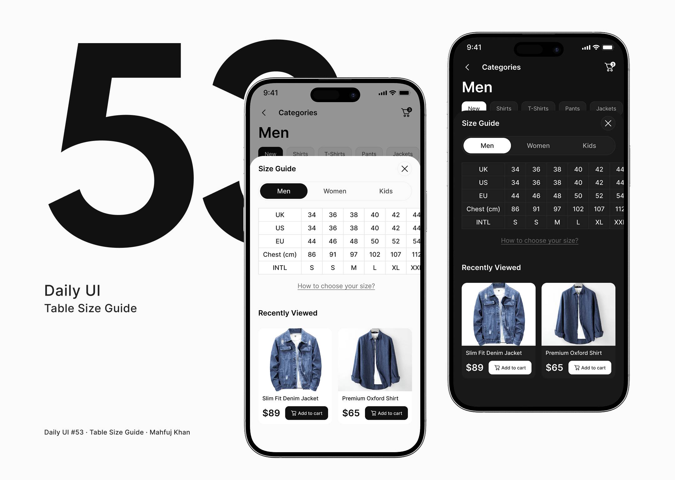 Daily UI Challenge #53