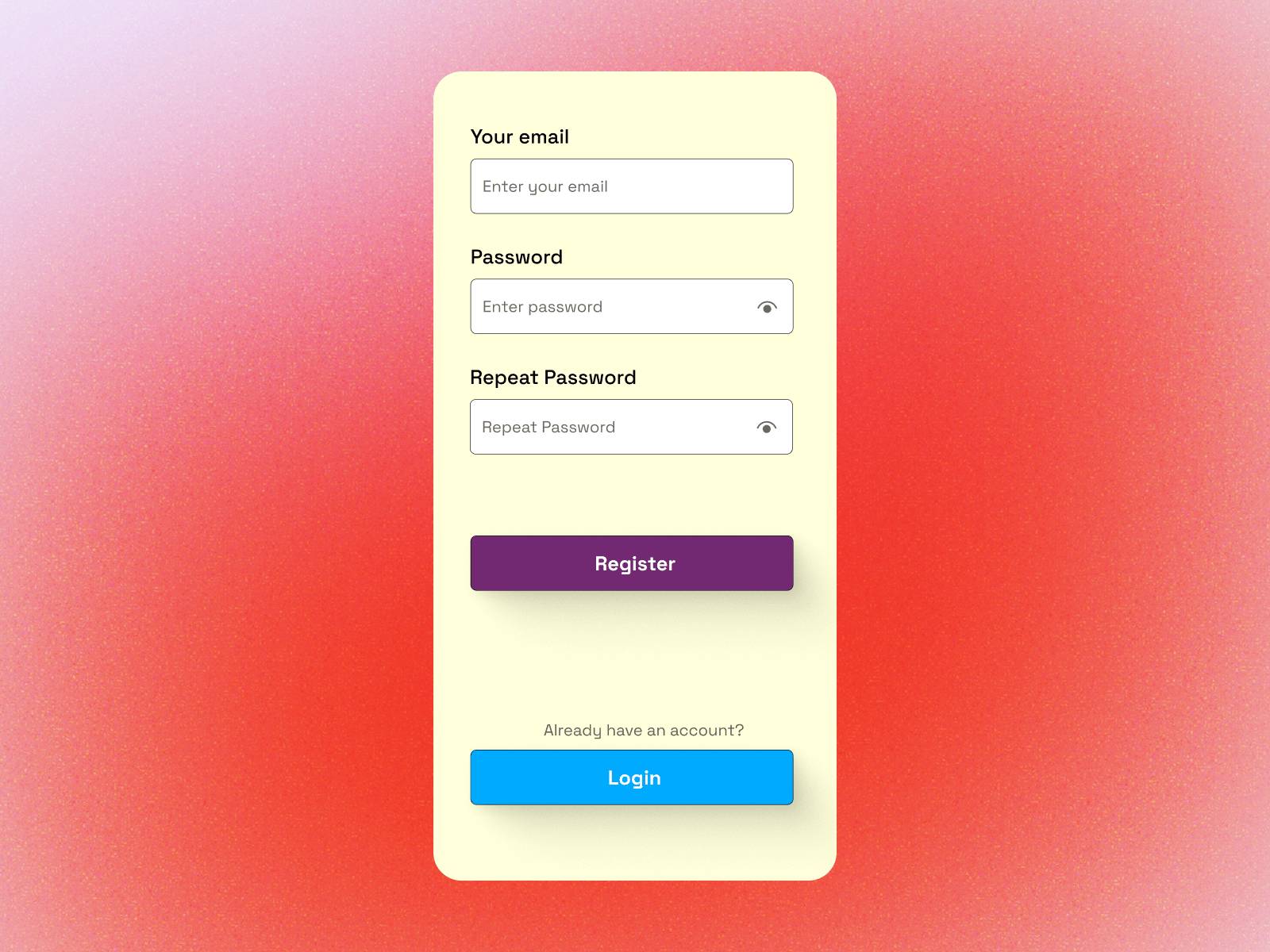 Daily UI Challenge #4