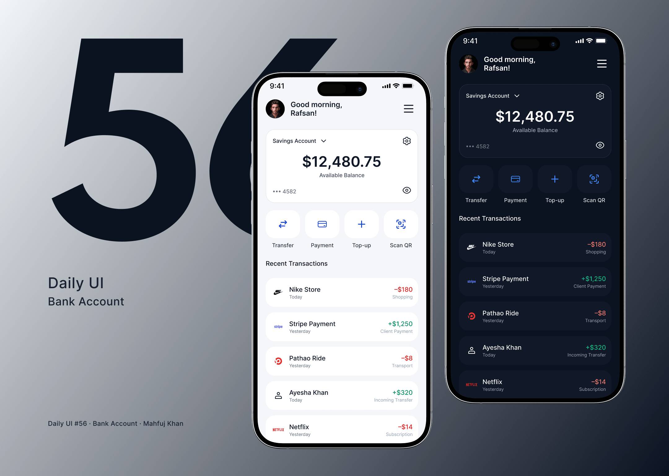 Daily UI Challenge #56