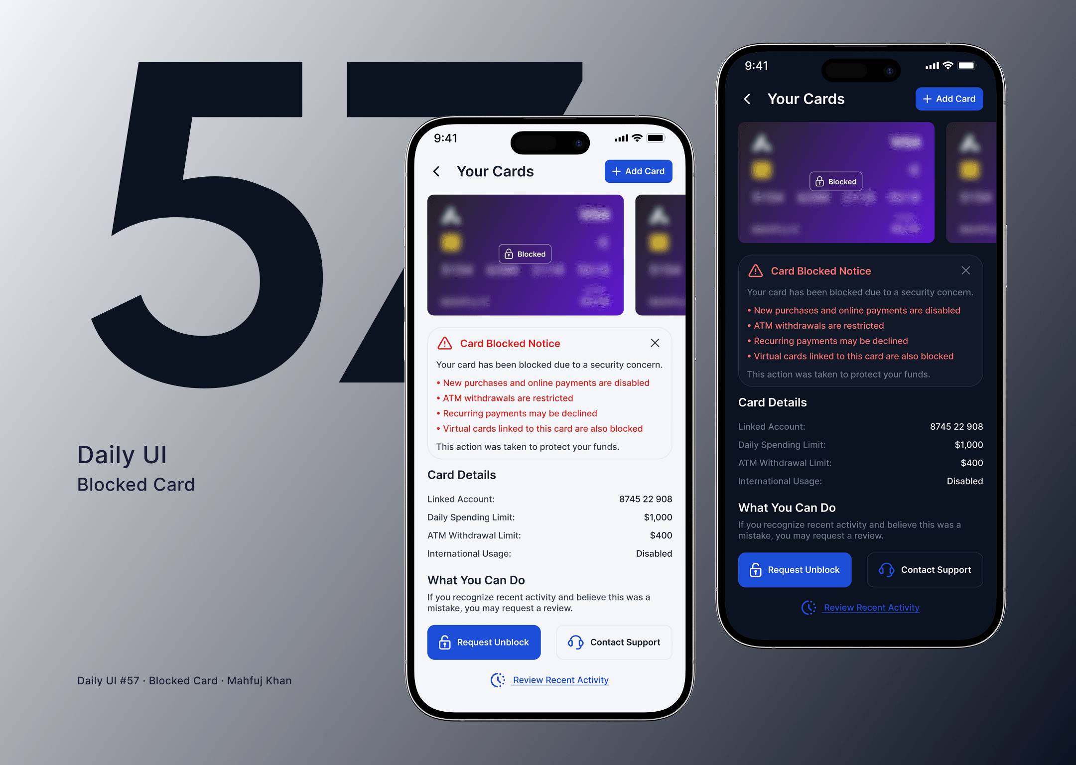 Daily UI Challenge #57