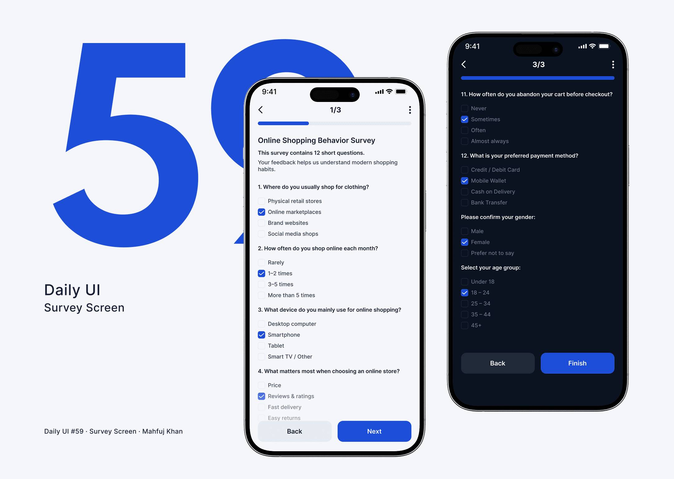 Daily UI Challenge #59