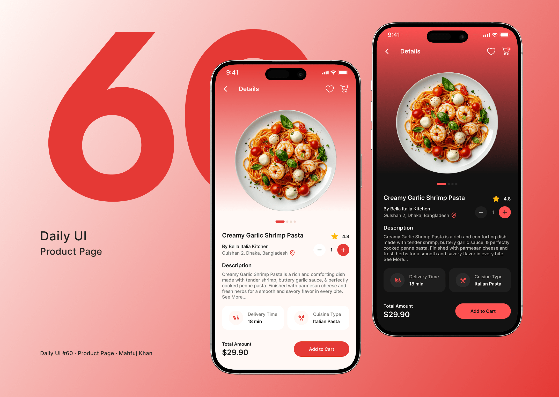 Daily UI Challenge #60