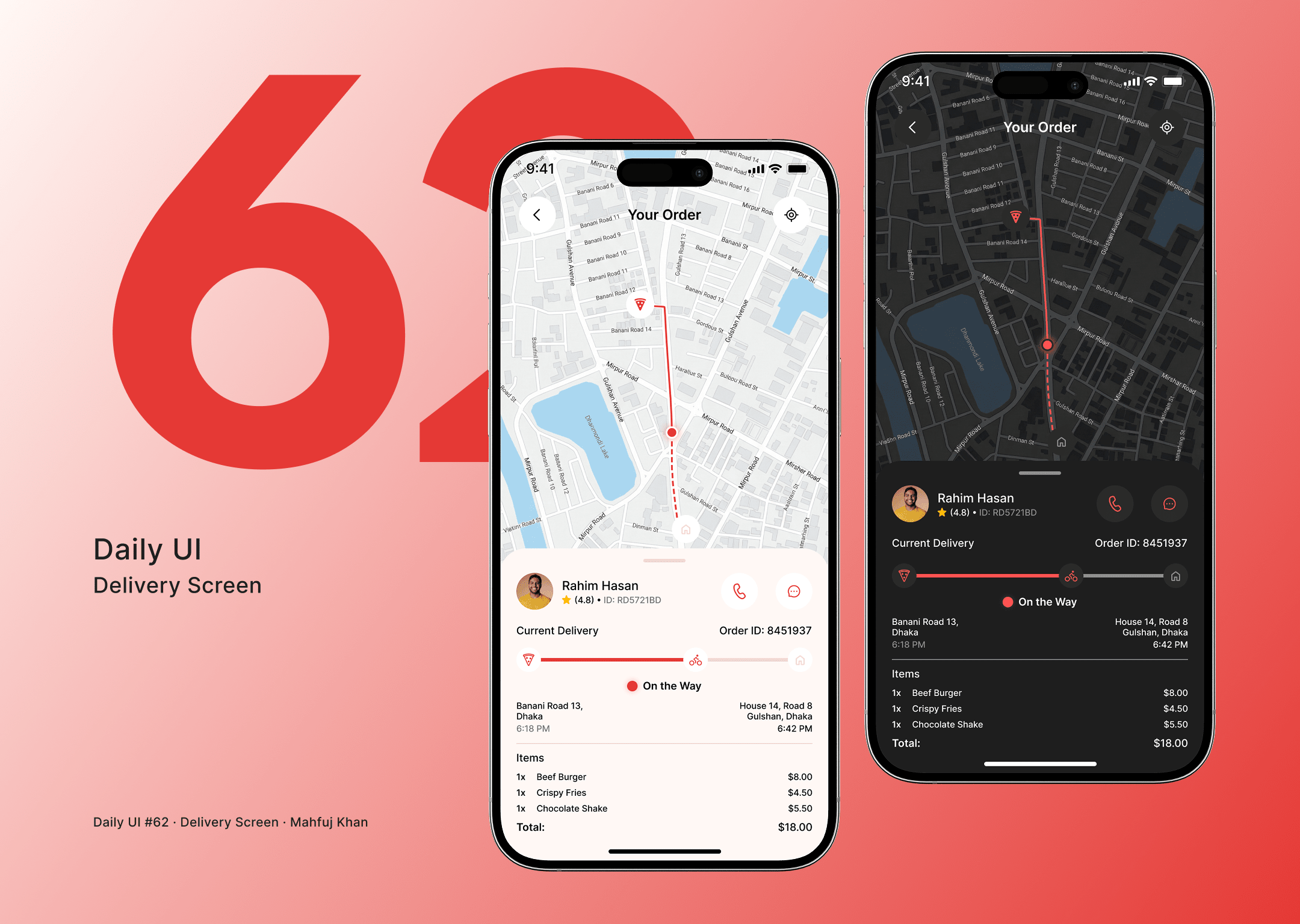 Daily UI Challenge #62