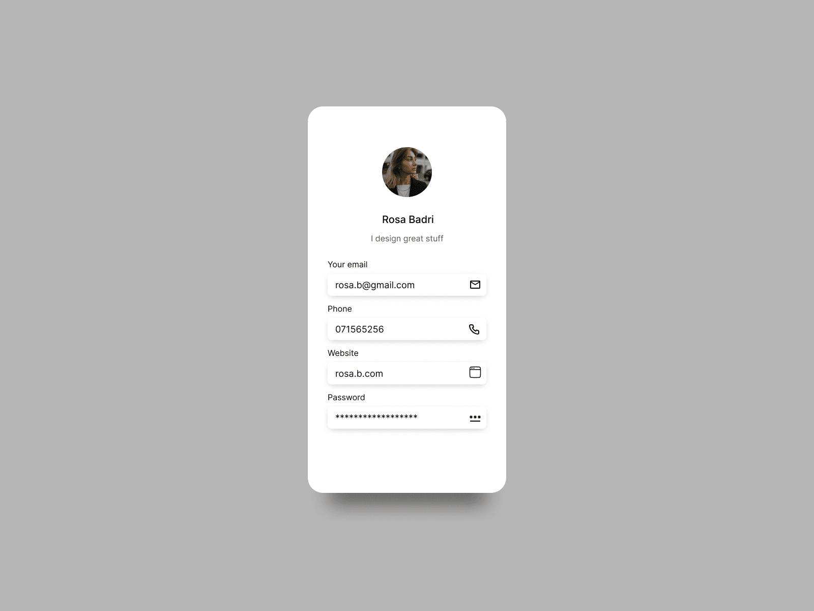 Daily UI Challenge #10