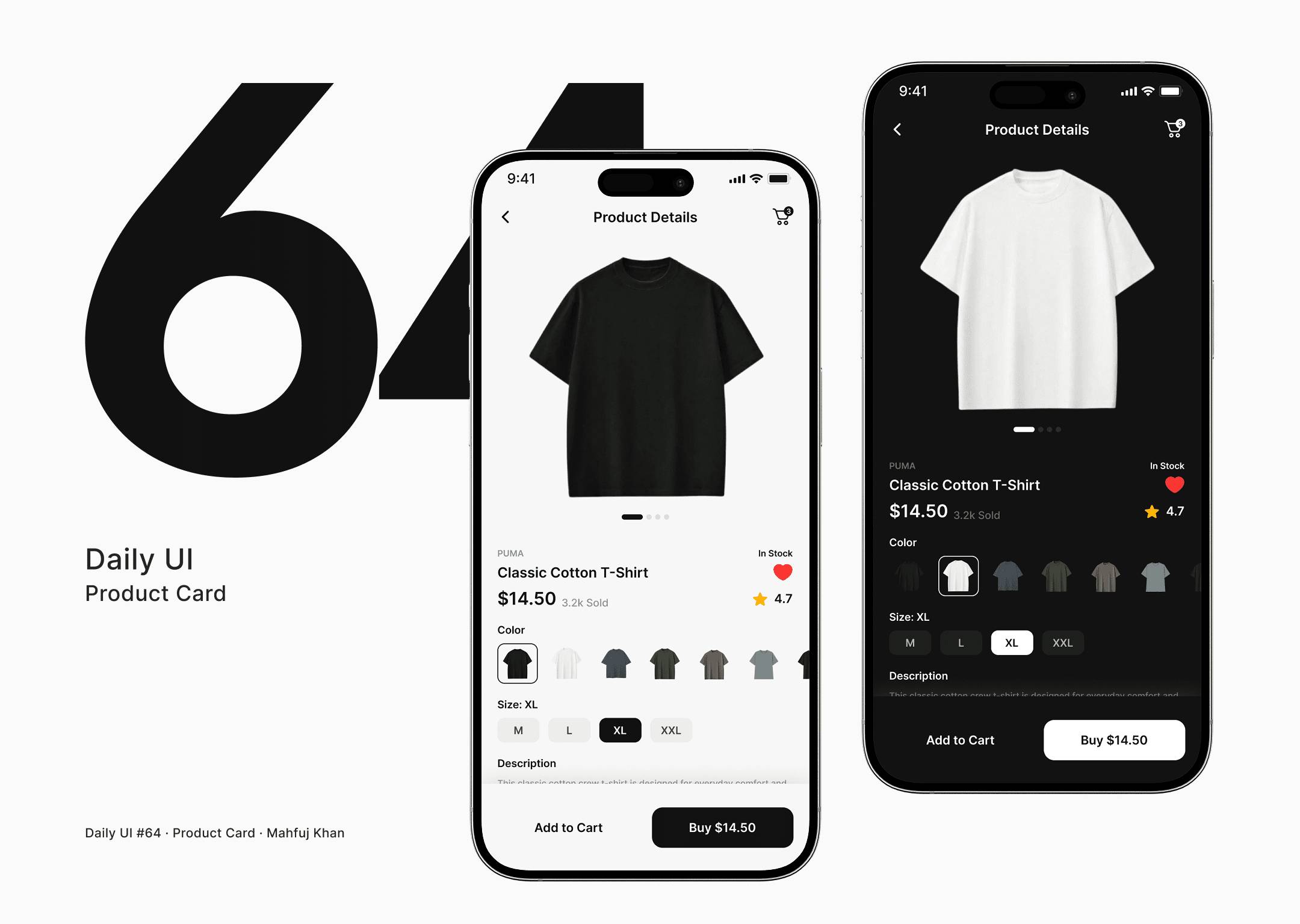 Daily UI Challenge #64