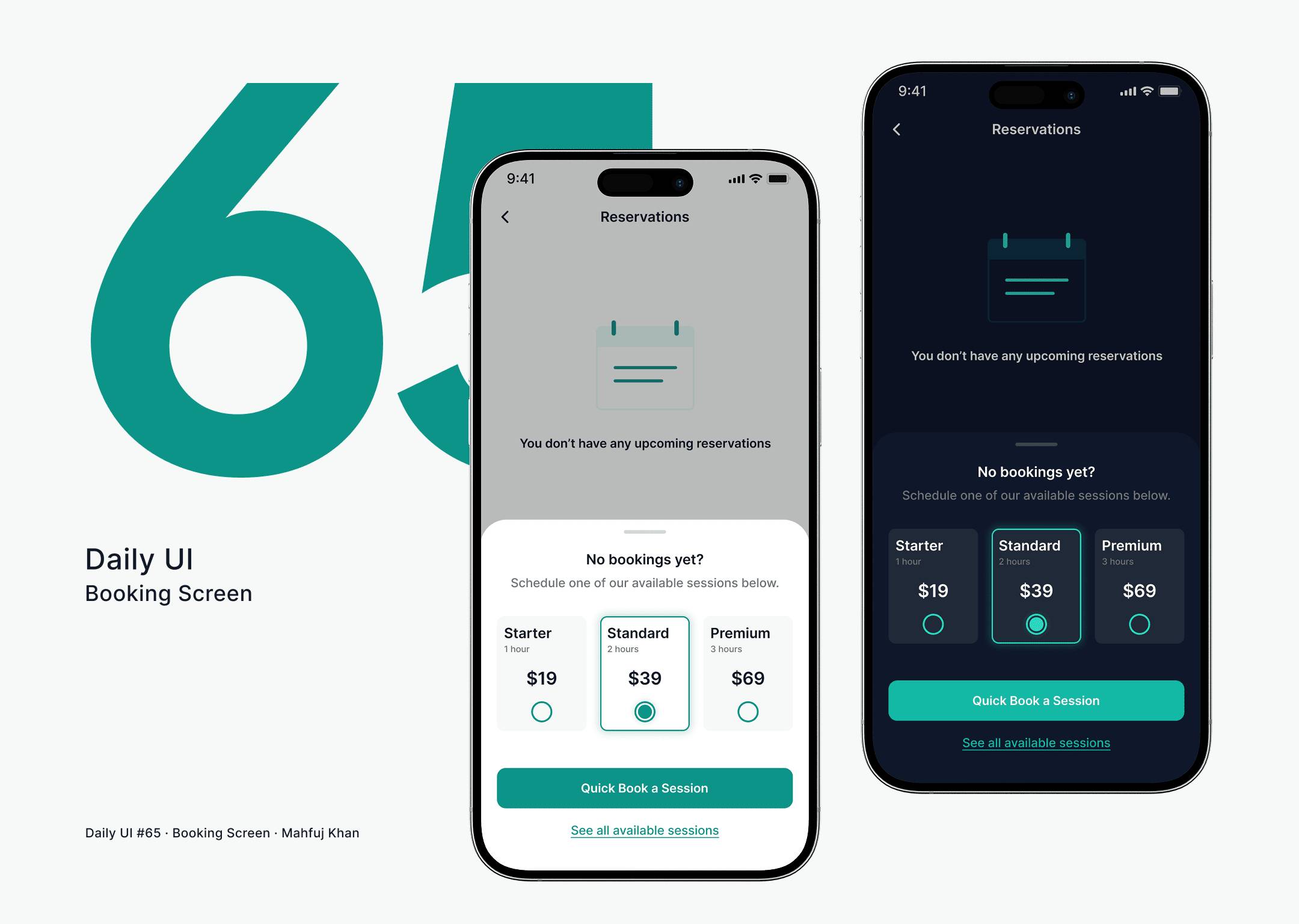 Daily UI Challenge #65