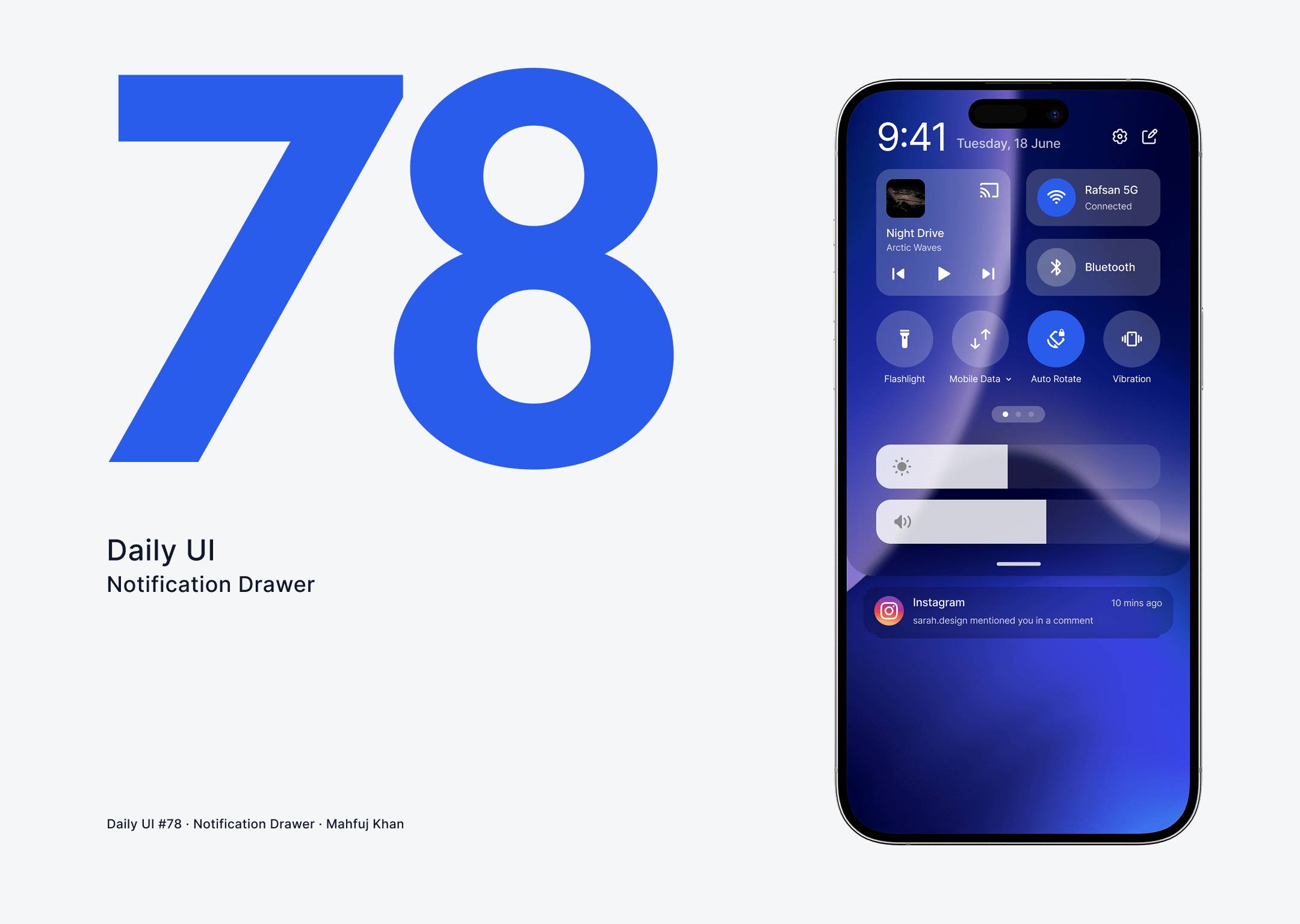 Daily UI Challenge #78