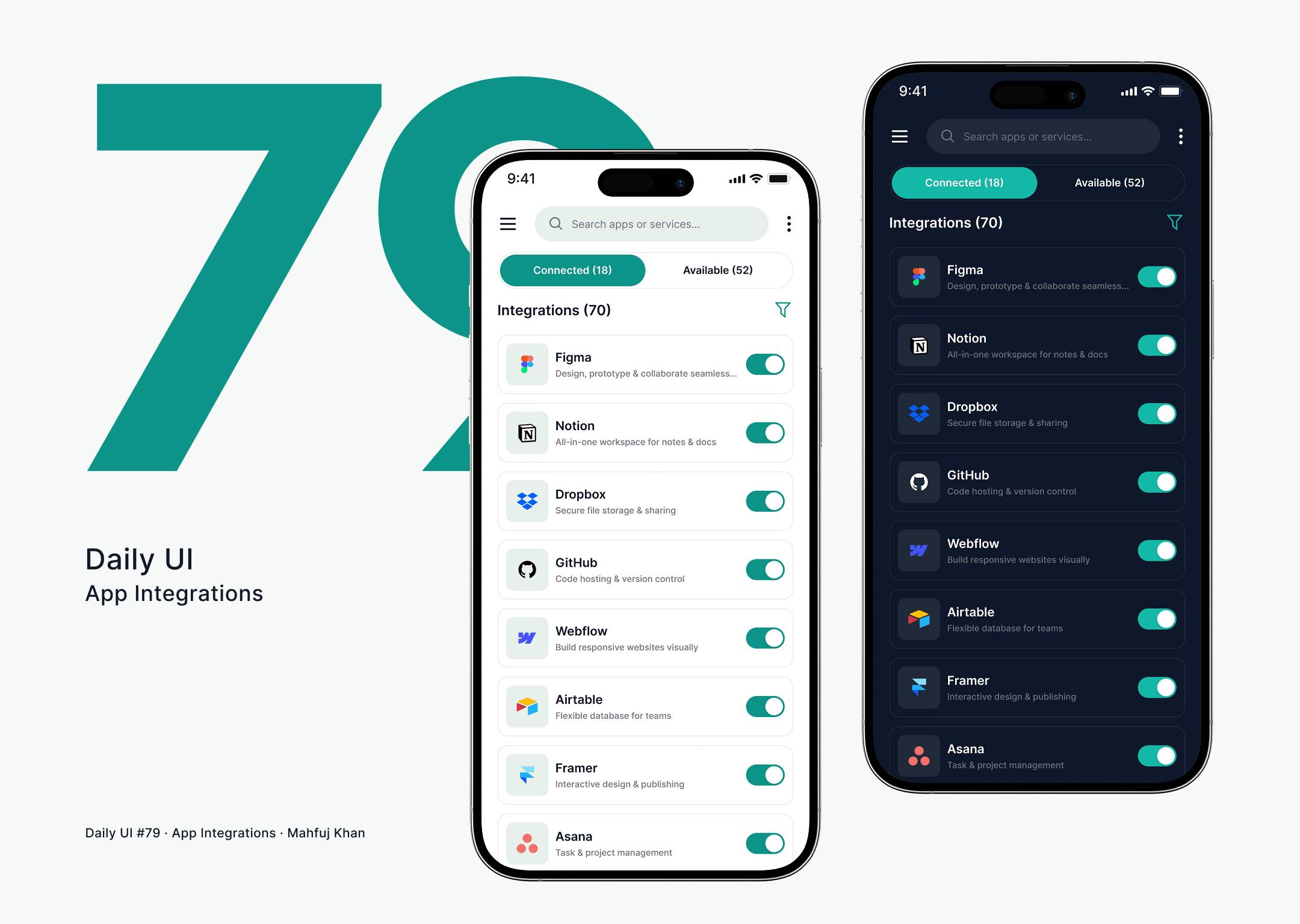 Daily UI Challenge #79
