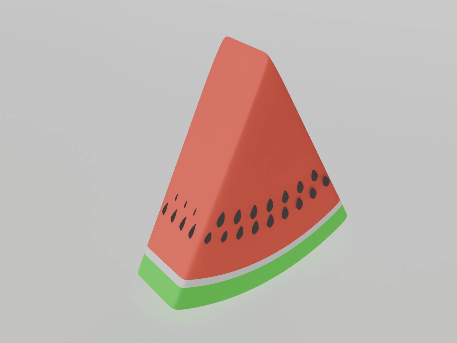 3D #1 Watermelon