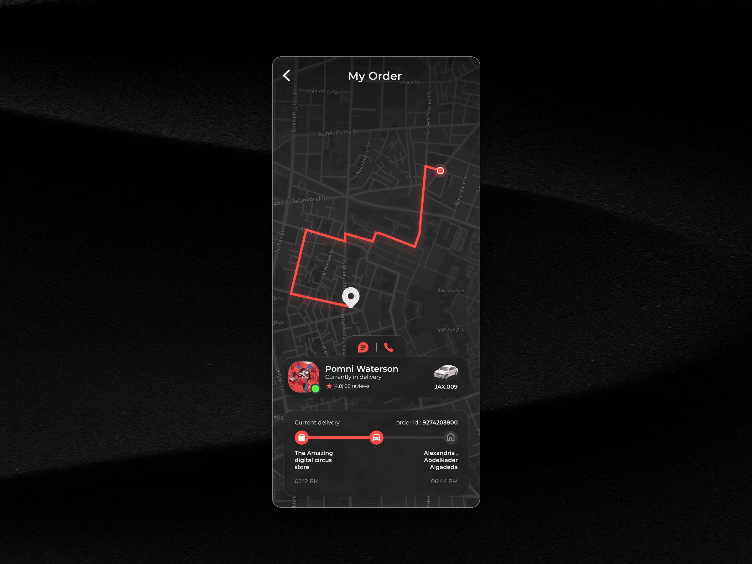 Daily UI Challenge #62