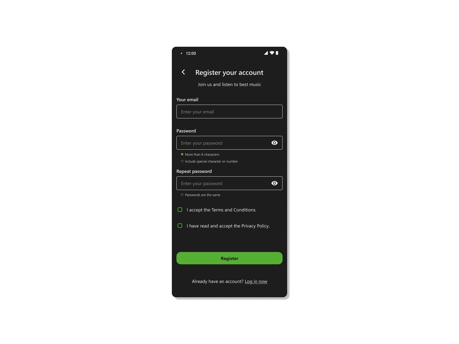 Daily UI Challenge #4